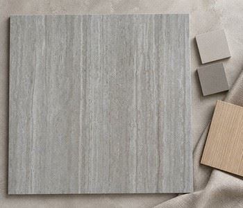 Ash Grey Banded Travertine Look Tile suppliers