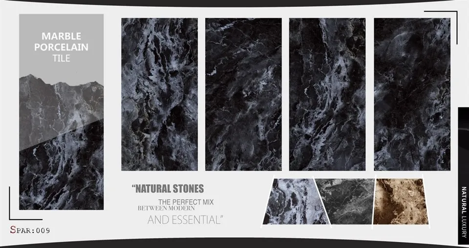 Black Luxury Polished Tiles