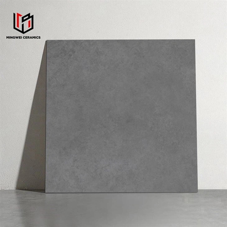 Cement Gray Matte Design Ceramic Tiles