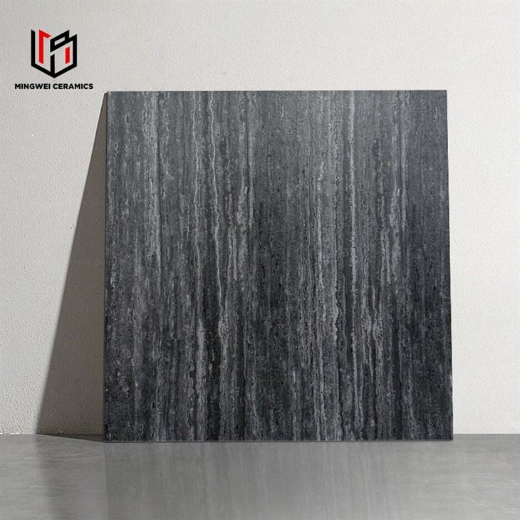 Charcoal Ribbon Travertine Look Tile price