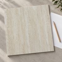 Ivory Clouded Travertine Effect Tile
