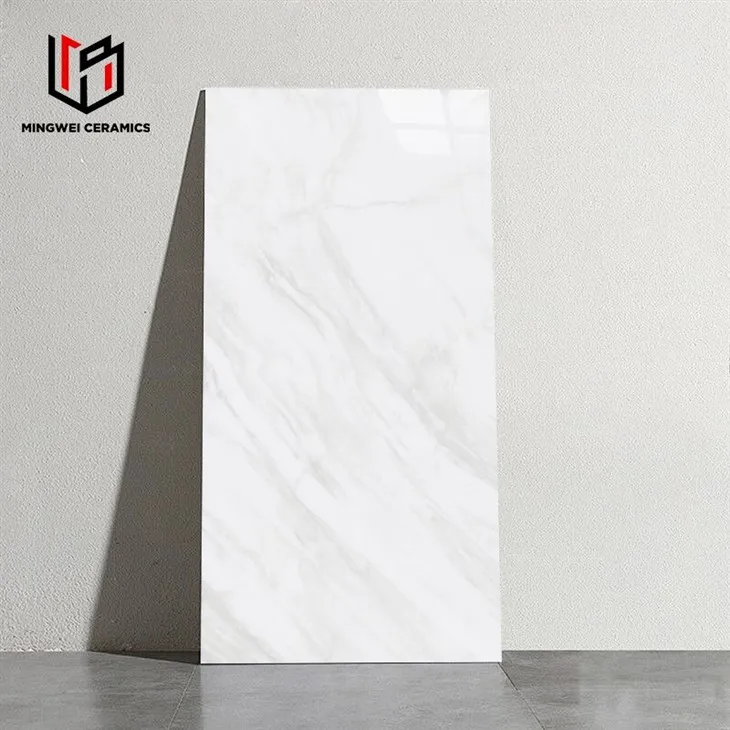 Ivory Vein Glossy Ceramic Tiles