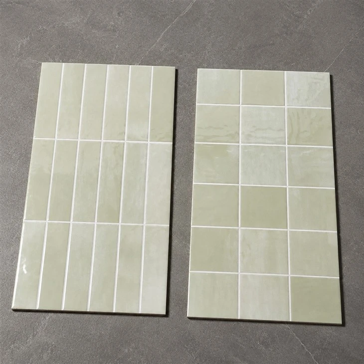 Sage Green Glazed Wall Tiles suppliers