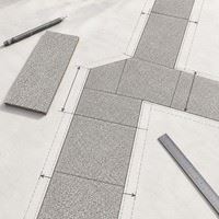 Silver Grain Matte Landscape Paving Tile suppliers