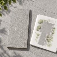 Silver Grain Matte Landscape Paving Tile high quality