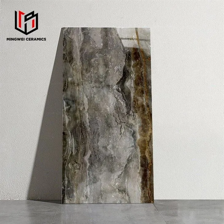 Slate Grey Glossy Stone Tiles