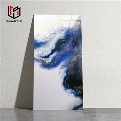 How to measure for blue ceramic tile installation?