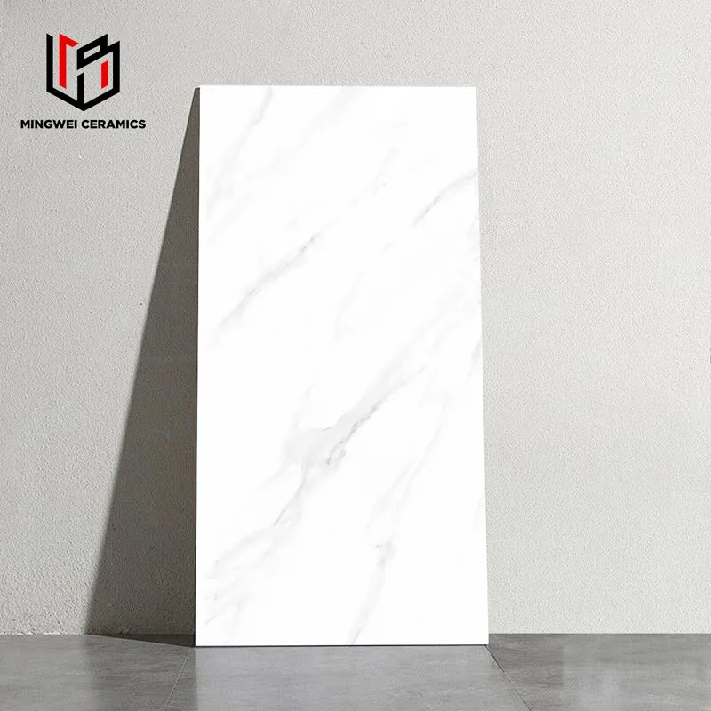 White Soft Glossy Porcelain Tiles